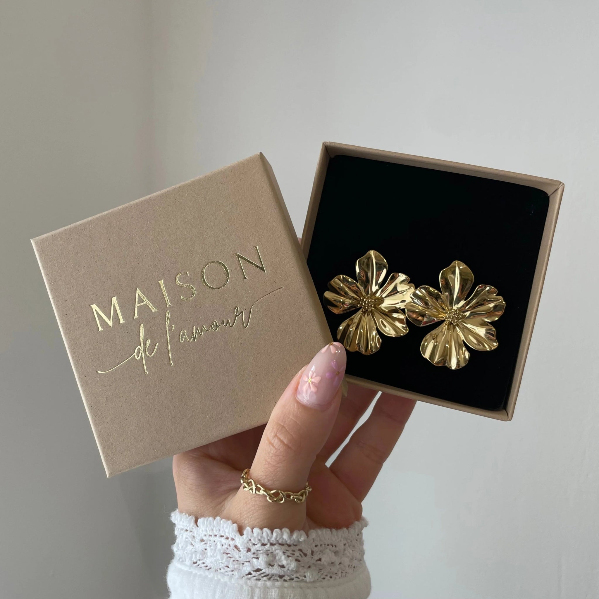 Boucles d'oreilles DENITSA - MAISON DE L'AMOUR