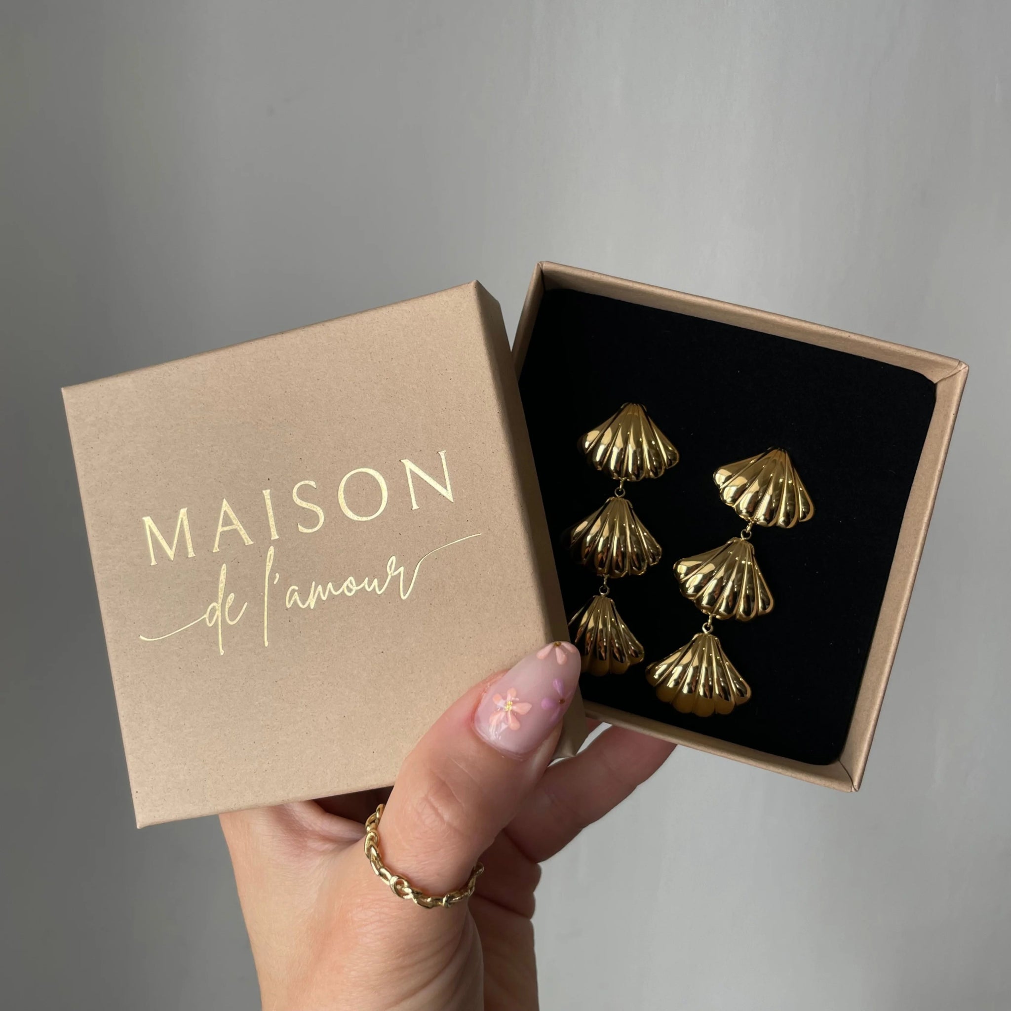 Boucles d'oreilles SABRINA - MAISON DE L'AMOUR