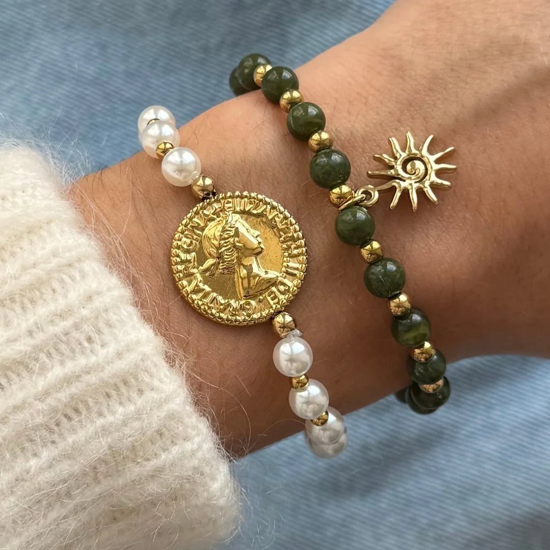 Bracelet JADE - MAISON DE L'AMOUR