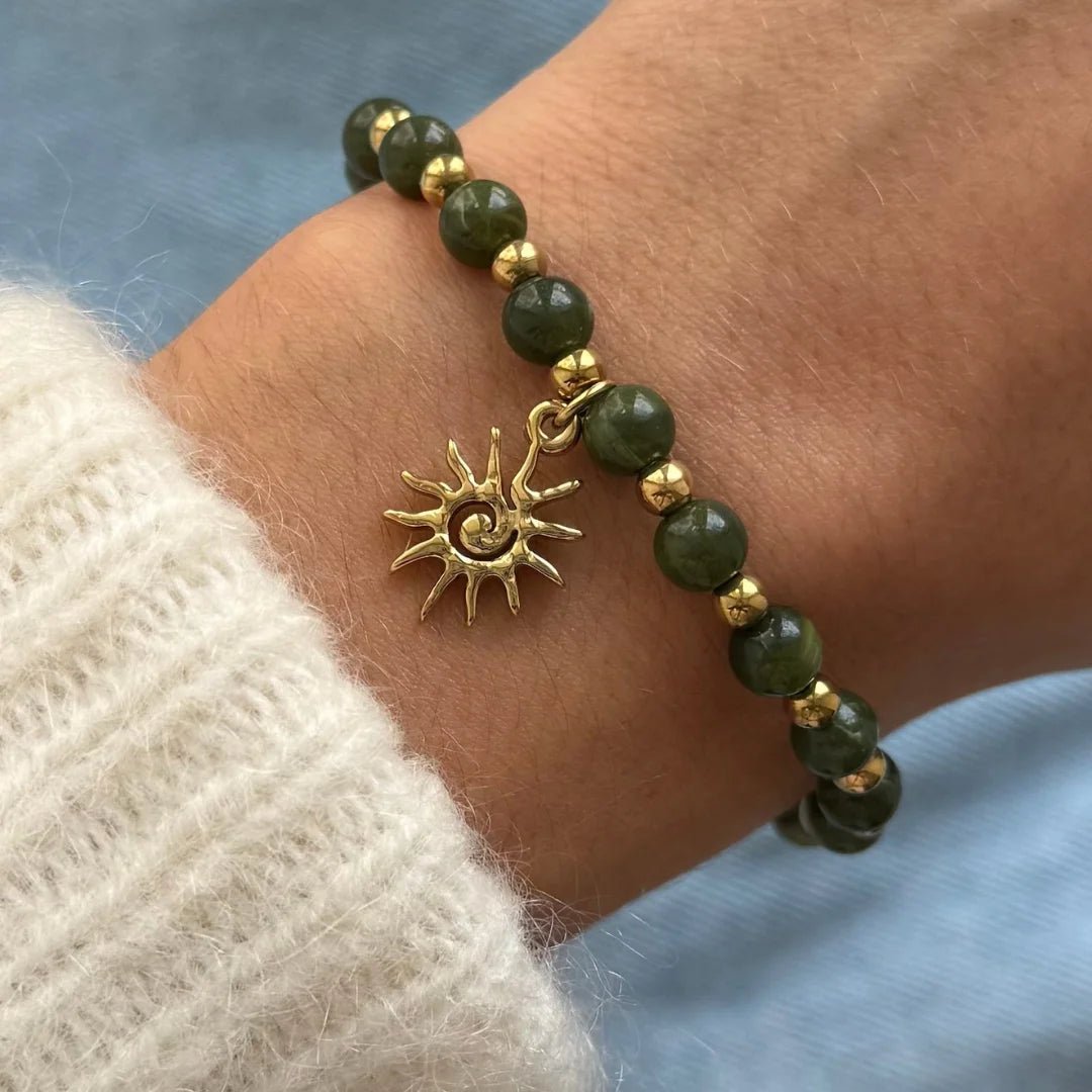 Bracelet JADE - MAISON DE L'AMOUR