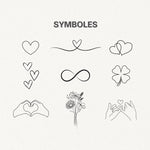 Collier Personnalisé MA LETTRE - MAISON DE L'AMOUR