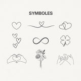 Collier Personnalisé MA LETTRE - MAISON DE L'AMOUR