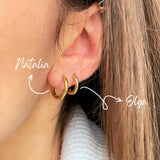 Boucles d'oreilles OLGA - MAISON DE L'AMOUR