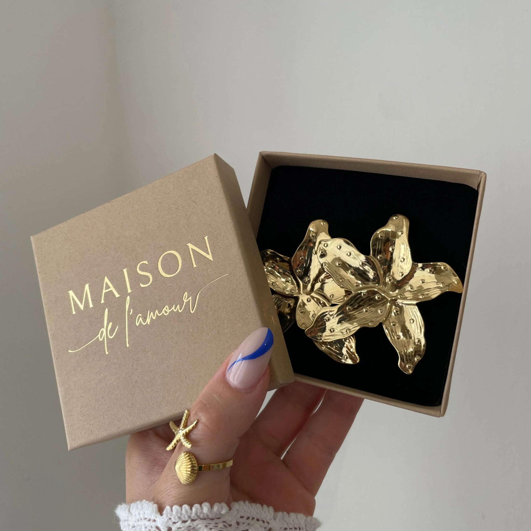 Boucles d'oreilles ALBA - MAISON DE L'AMOUR