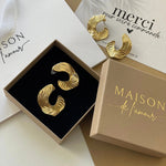 Boucles d'oreilles GEMMA - MAISON DE L'AMOUR