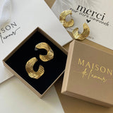 Boucles d'oreilles GEMMA - MAISON DE L'AMOUR