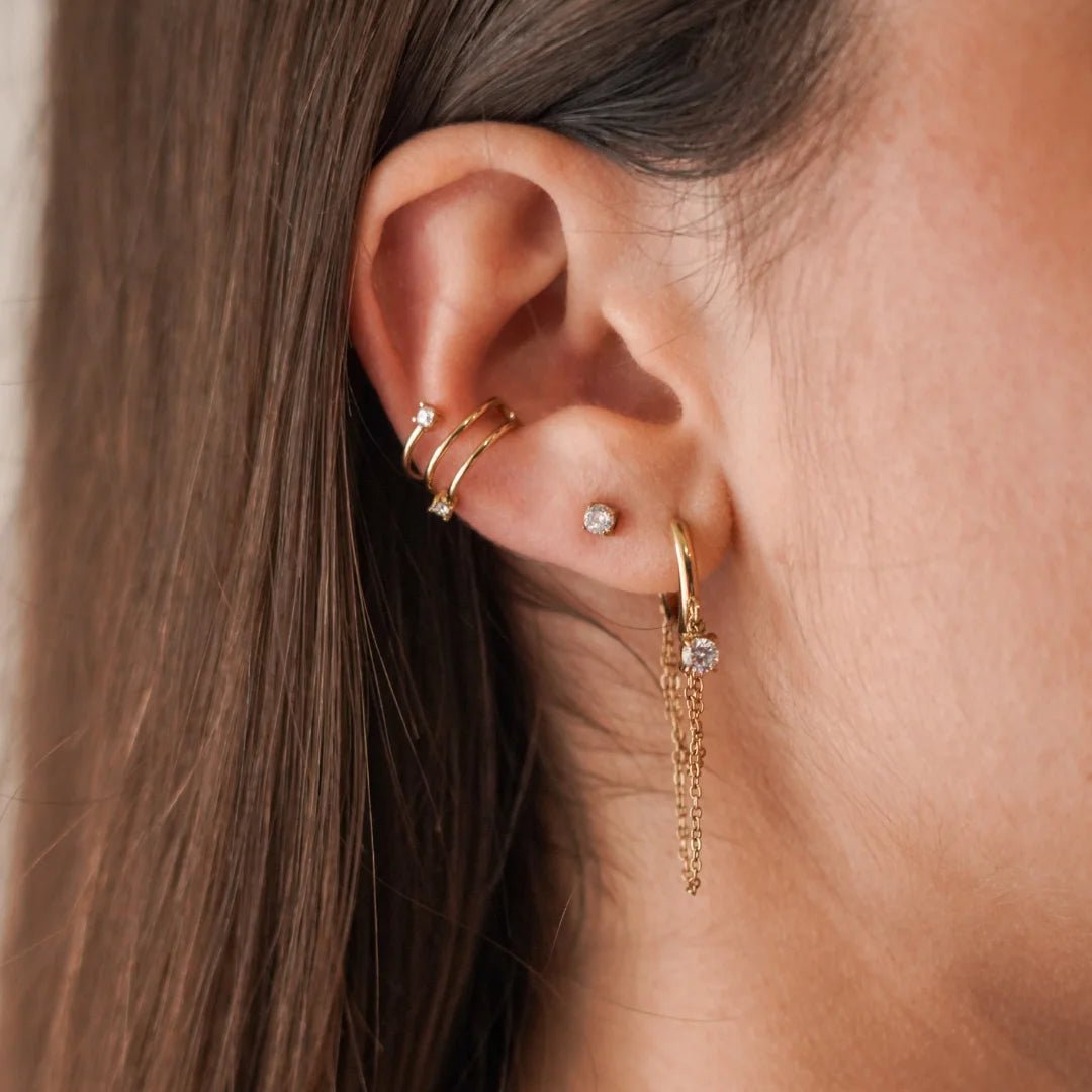 Boucles d'oreilles IRIS - MAISON DE L'AMOUR