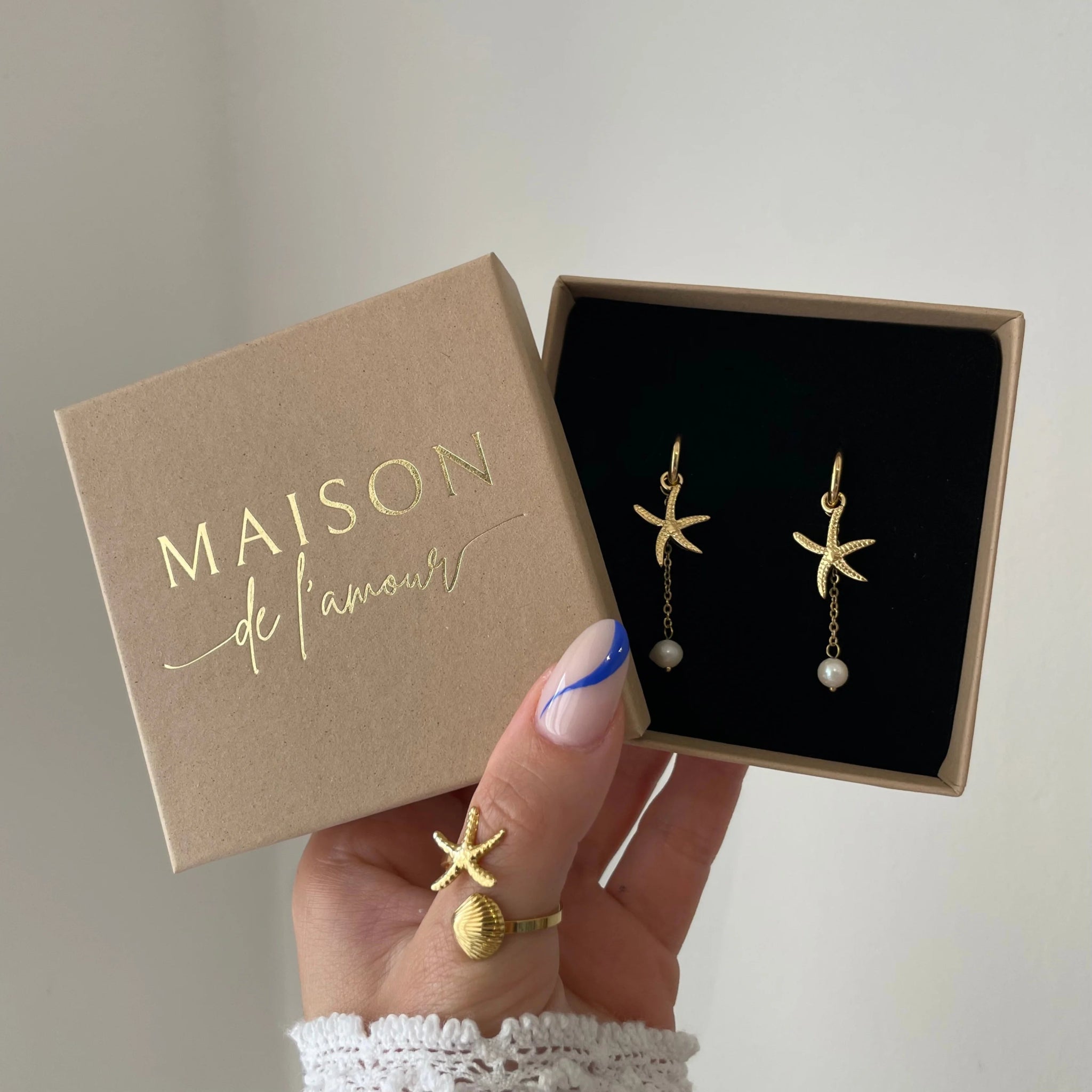 Boucles d'oreilles POLINA - MAISON DE L'AMOUR