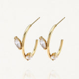 Boucles d'oreilles ROSELINE - MAISON DE L'AMOUR