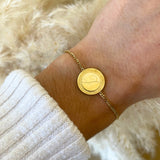 Personalized Brushed Bracelet MY INITIAL 