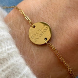 Bracelet Personnalisé MON INITIALE - MAISON DE L'AMOUR - 