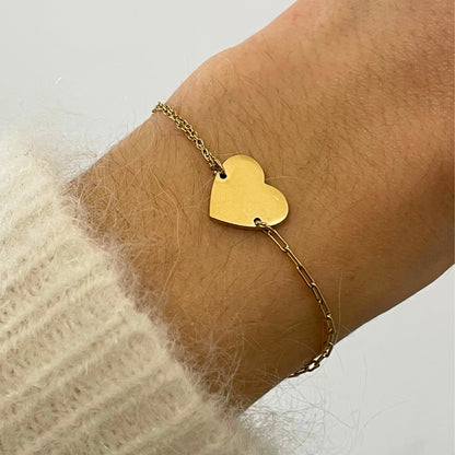 Personalized Brushed Bracelet MY INITIAL 