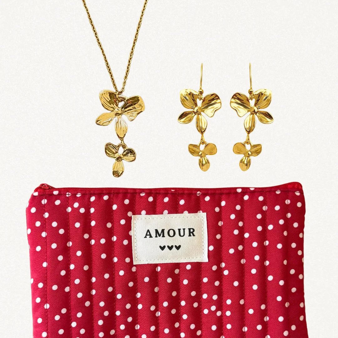 Coffret Saint - Valentin FLORA (2+1 Offert) - MAISON DE L'AMOUR - 