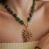 Collier JADE - MAISON DE L'AMOUR