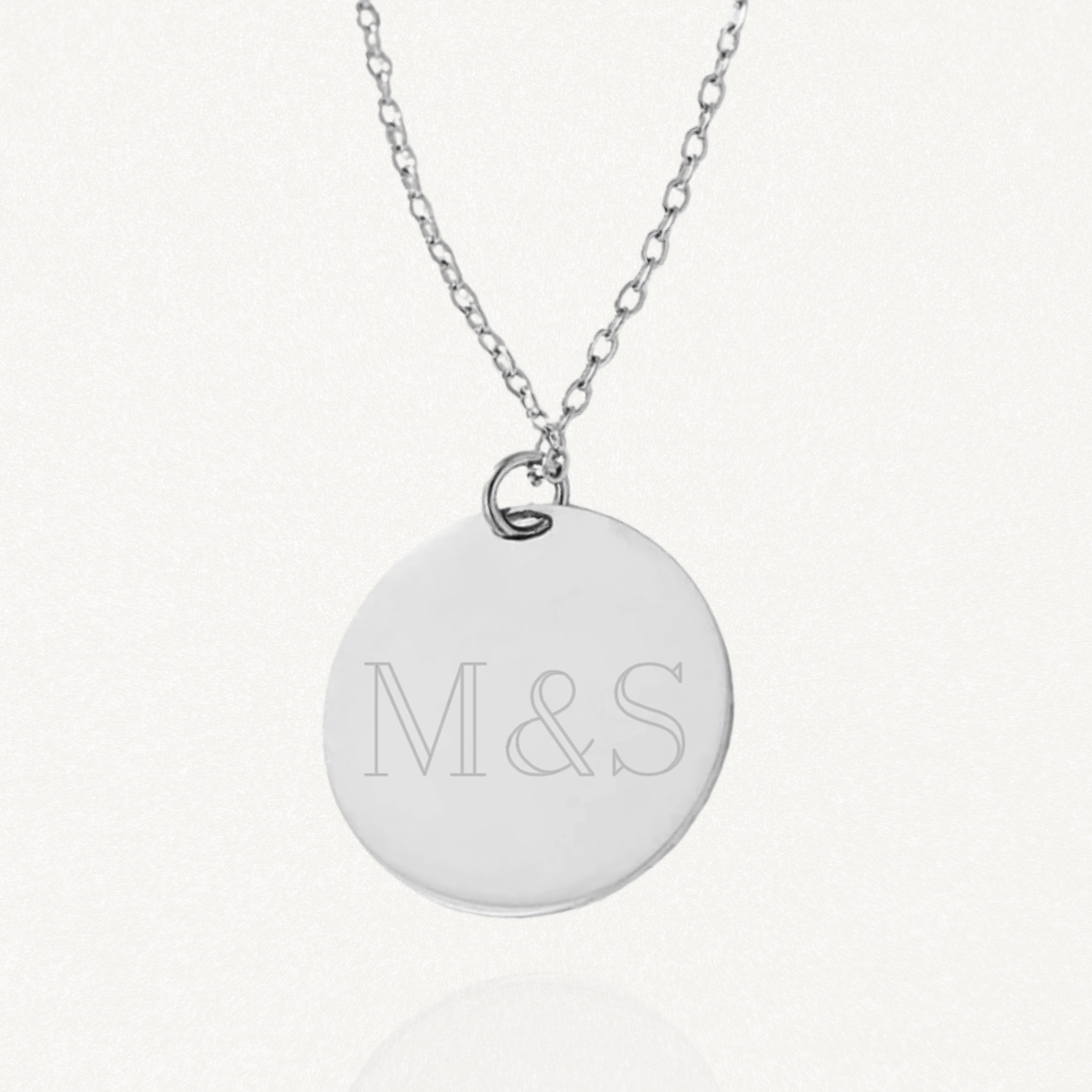 Personalized Necklace OUR INITIALS
