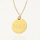 Personalized Necklace OUR INITIALS