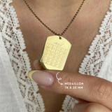 Personalized Necklace CALENDAR