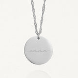 Personalized Necklace MANUSCRIT