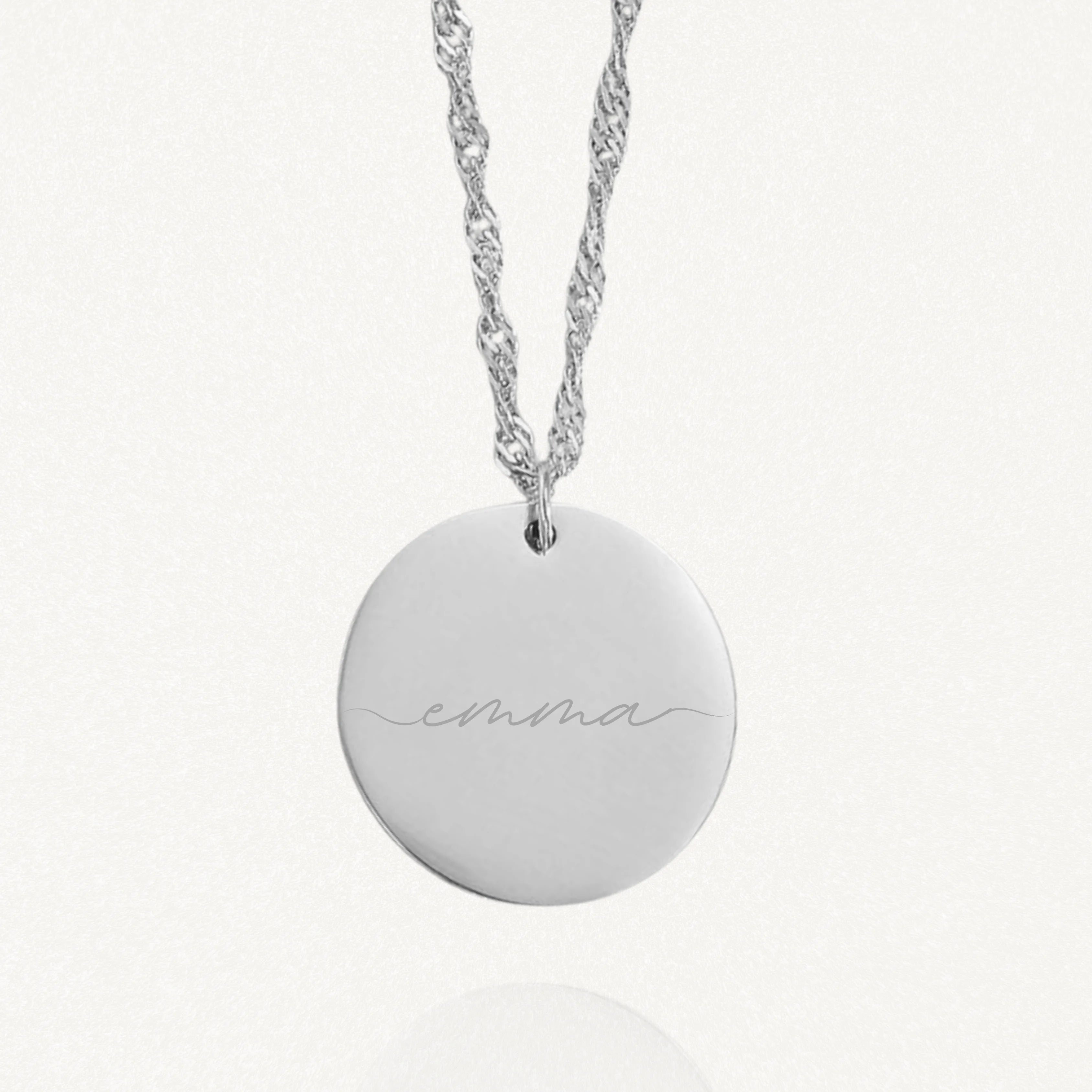 Collier Personnalisé MON PRÉNOM MANUSCRIT