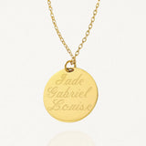 Personalized Necklace MY FAVORITE TRIO 