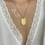 Collier Personnalisé MON CALENDRIER - MAISON DE L'AMOUR