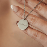 Collier Personnalisé MON PRÉNOM MANUSCRIT - MAISON DE L'AMOUR - 