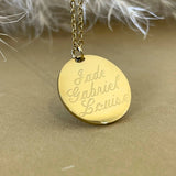 Personalized Necklace MY FAVORITE TRIO 