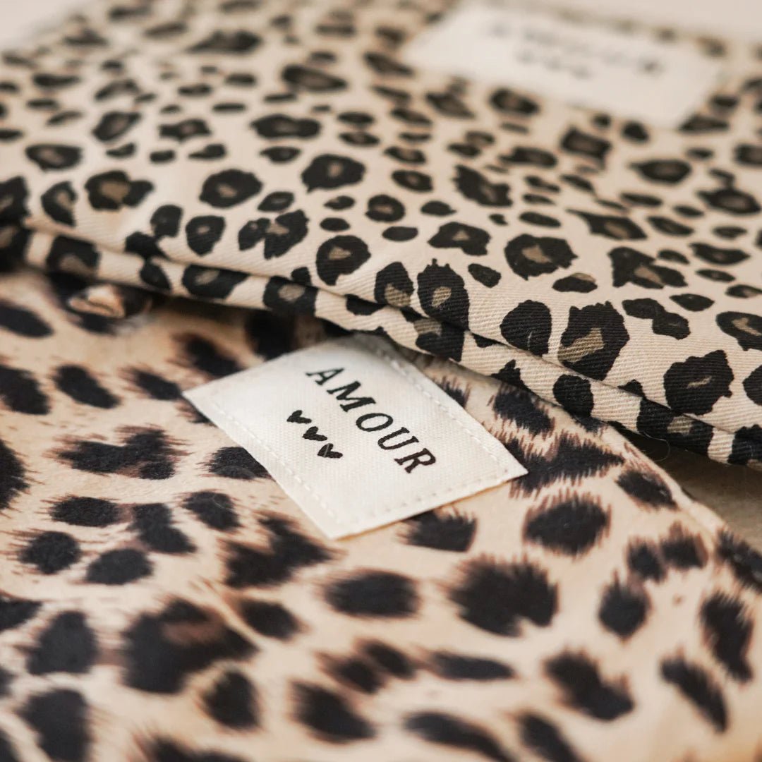 Pochette Léopard Amour - MAISON DE L'AMOUR