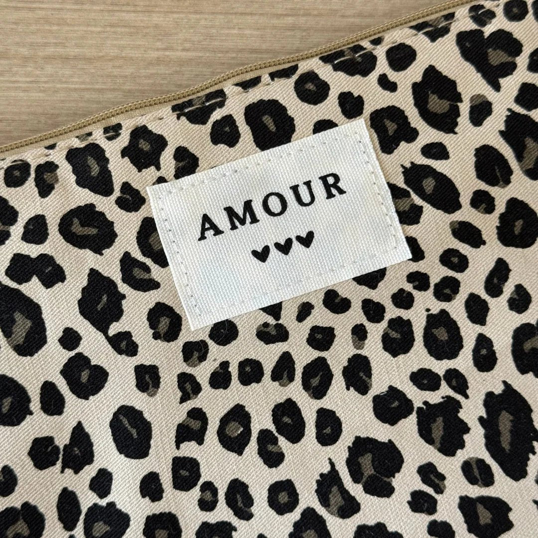 Pochette Léopard Amour - MAISON DE L'AMOUR